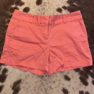 Tailored Pink Shorts 4”
